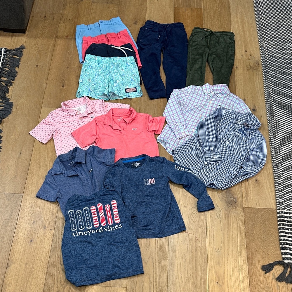 13 piece Vineyard Vines Boys Clothes 4T plus 4 free items - Read Description!